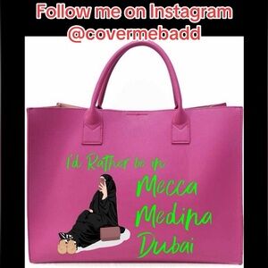 Muslimah tote bag